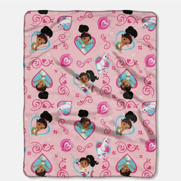 Nickelodeon ~ "Nella The Princess Knight" ~ Throw & Pillow Set - Picture 10 of 12